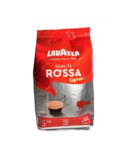 Кофе в зернах Rosso preparazione espresso 1 кг Lavazza
