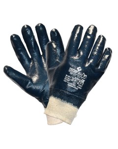 Перчатки хлопковые DIGGERMAN РП нитриловое покрытие облив размер 11 XXL синие ПЕР3 Тд спецперчатка