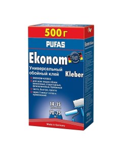ПУФАС N0510 Клей для обоев универсальный ЭКОНОМ 0 5кг EURO 3000 ЕKOНОМ Pufas
