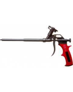 Пистолет для пены Профи красно черная прорезин ручка 1 24 701Т8 NEW Zolder