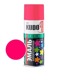 КУДО KU 1207 Эмаль флуоресцентная розовая 0 52л Kudo