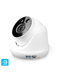 Купольная камера видеонаблюдения IP 2Мп 1080P IP302PM 4384 с POE и микрофоном Ps-link