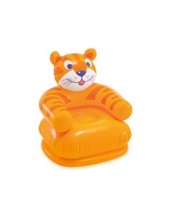 Надувное кресло Happy animal chair тигр 68556 тигр 66x64x71 см Intex
