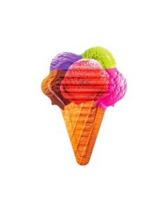Надувной матрас Мороженое разноцветный 188 х 130 см Bestway