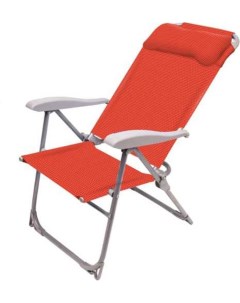 Кресло шезлонг Ника К2 красный Бел мебельторг