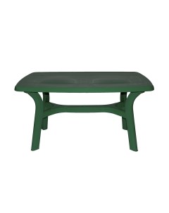 Стол для дачи обеденный 217546 зеленый 141х86х72 8 см Стандарт пластик