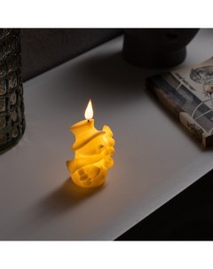 Светодиодная свеча Снеговик 9642125 1 шт Luazon lighting