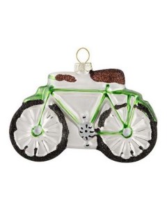 Елочная игрушка Велосипед 11 2 x 3 x 7 см Волшебная страна