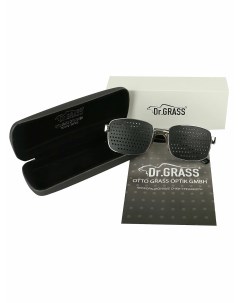 Очки тренажеры перфорационные черные Dr.grass