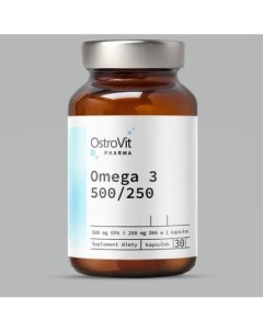 Омега 3 Pharma Omega 3 500 250 30 капсул Ostrovit