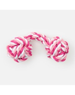 Игрушка для собак верёвка с шаром 20 см разноцветная Market union
