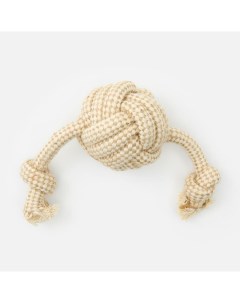 Игрушка для собак верёвка с шаром 28 см Market union
