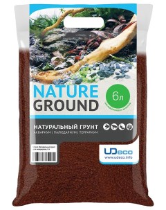 UDeco Premium Lava Sand Нат грунт д акв и терр Лавовый песок 0 1 0 5 мм 6 л Nobrand