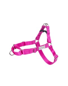 Шлейка для собак регулируемая Samba L 55 75 2 5 см розовая Amiplay
