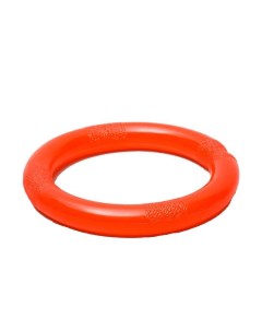 Игрушка Кольцо большое 14 см каучук красная Пижон