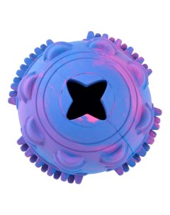 Игрушка для собак Мяч разноцветная не ароматизированная 8 см Mr.kranch