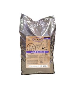 Сухой корм для кошек для стерилизованных и кастрированных ягненок 10 кг Peppo