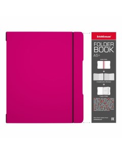 Тетради общие FolderBook Neon 48 листов А5 на скрепке в клетку 2 шт Erich krause