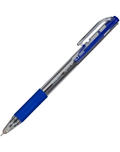 Ручка шариковая автоматическая SpiritGPш 0 5мм лин0 3 син масл манж 10шт Attache