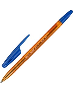 Ручка шариковая R 301 Amber Stick 0 7 цвет чернил синий 15шт Erich krause