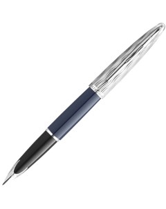 Ручка перьевая Carene SE Deluxe L Essence Blue CT Перо F Waterman