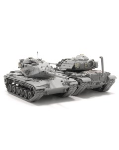 Сборная модель Американский танк M60A1 с ERA 5022 Takom