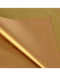 Бумага тишью Золотисто бронзовый 50 х 76 см 24 шт Cartotecnica rossi