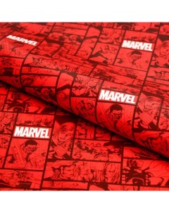 Упаковочная бумага Мстители 70х100 см Marvel