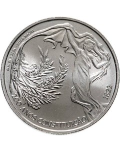 Монета 2 5 евро 200 лет Конституции Португалия 2022 г в UNC Mon loisir