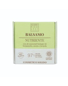 Твердый бальзам для волос Solid cosmetics Nutriente Питательный 50 г Mario fissi 1937
