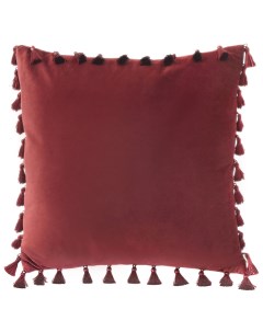 Декоративная подушка Несси красная 45х45 см Sofi de marko