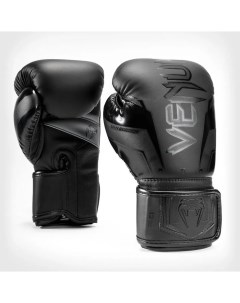 Боксерские перчатки Elite Evo 12 унций черные Venum