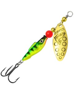 Блесна для рыбалки FISH LONG EXTRA 1 9 0g цвет 62 золото 2 штуки в комплекте Aqua