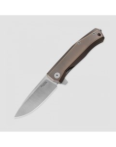 Нож складной Myto длина клинка 8 3 см коричневый Lionsteel