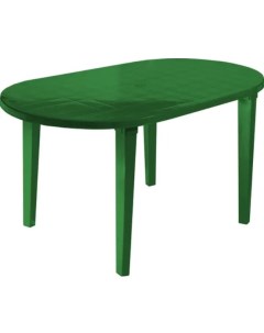 Стол для дачи обеденный dark green 140x80х71 см Стандарт пластик