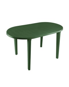 Стол для дачи для барбекю 217541 зеленый 140х80х71 см Стандарт пластик