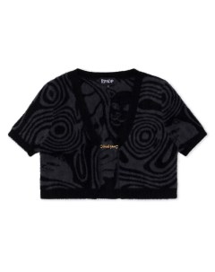 Футболка Hypnotic Open Front Crop Top Black Ripndip