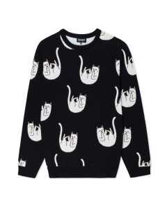 Свитер Falling Nerm Knit Sweater Black Ripndip