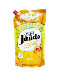 Средство для мытья посуды Jundo ЭКО гель с гиалурон кислотой Juicy Lemon 800мл ЭКО гель с гиалурон к