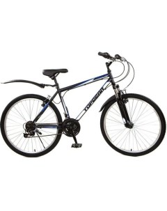 Велосипед Forester 2021 горный взрослый рама 18 колеса 26 черный 18кг Topgear