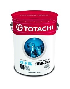 Моторное масло Hd Semi Synthetic 10W 40 19л полусинтетическое Totachi