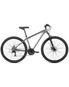 Велосипед HT 29 2 0 disc 2020 2021 горный взрослый рама 17 колеса 29 темно серый оранжевый 16кг Altair