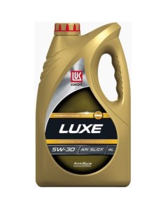 Моторное масло Люкс 5W 30 4л синтетическое Lukoil