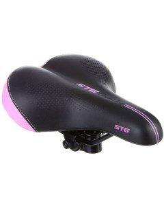 Седло VD 850b 02 спортивное черный розовый Stg