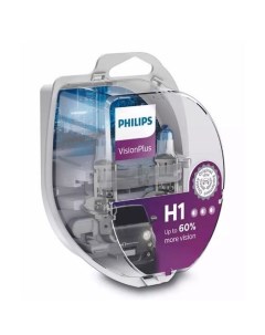 Лампа автомобильная галогенная 12258VPS2 H1 12В 55Вт 2шт Philips