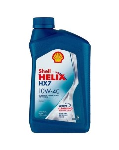 Моторное масло Helix HX 7 10W 40 1л полусинтетическое Shell