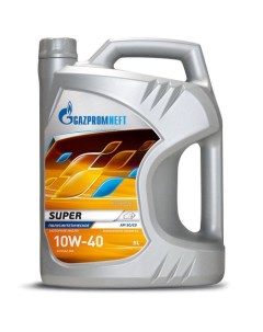 Моторное масло Super 10W 40 5л полусинтетическое Gazpromneft