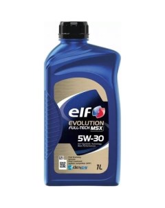 Моторное масло Evolution fulltech msx 5W 30 1л синтетическое Elf