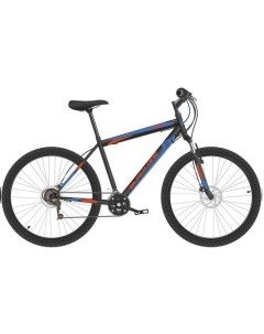 Велосипед Onix D 2022 горный взрослый рама 18 колеса 27 5 черный оранжевый 16 6кг Black one