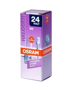 Лампа автомобильная галогенная 64156 H3 24В 70Вт 3200К 1шт Osram